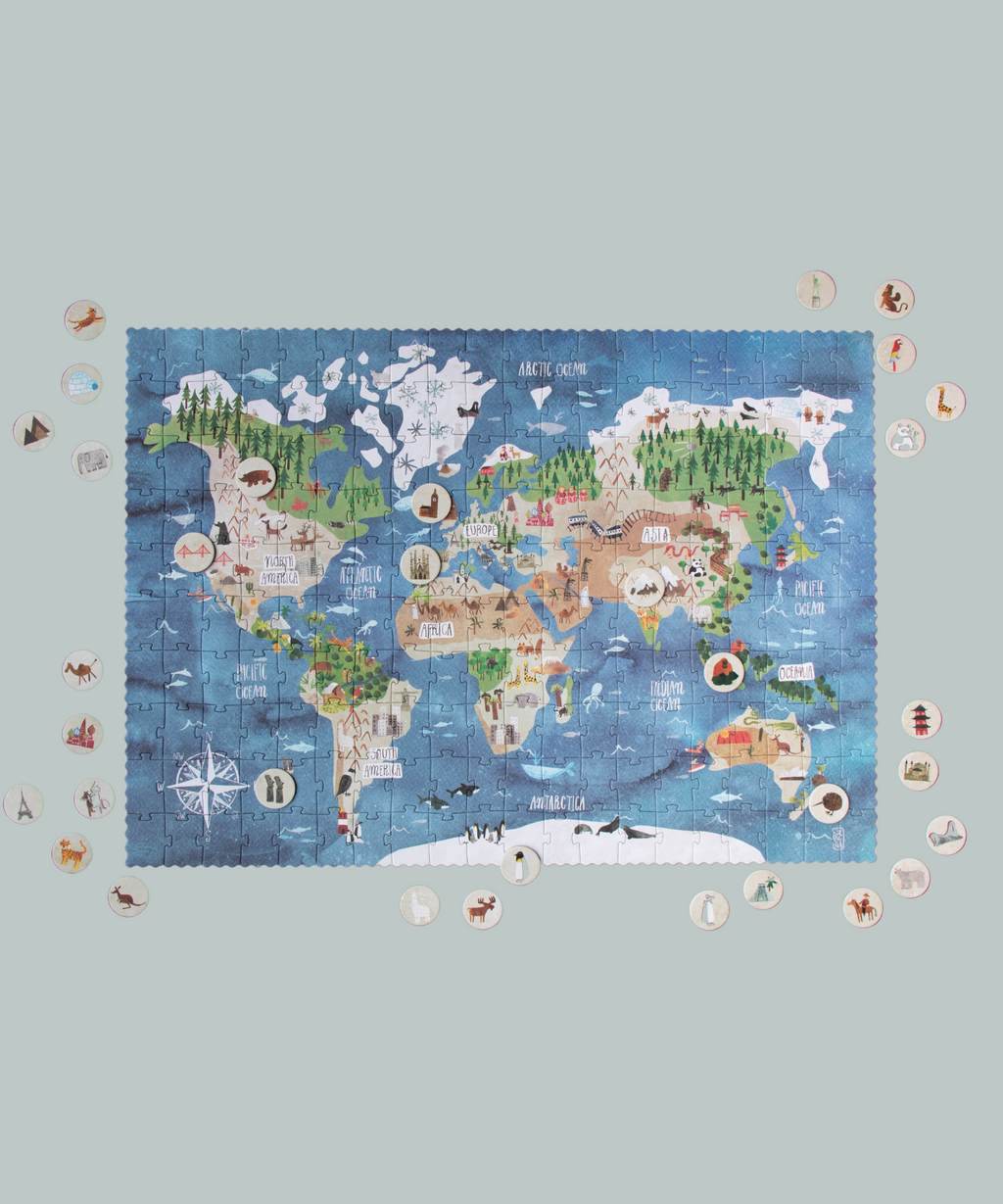 Discover the World Puzzle Londji