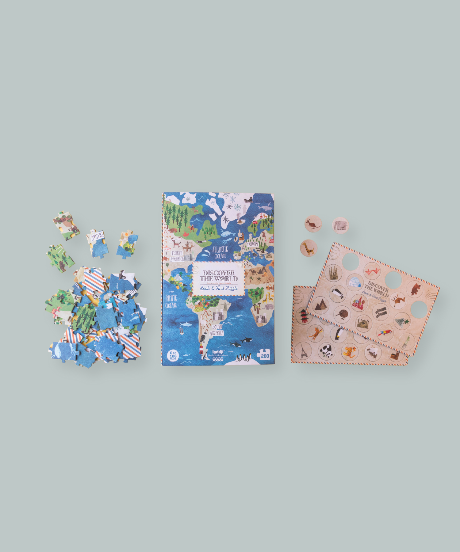 Discover the World Puzzle Londji