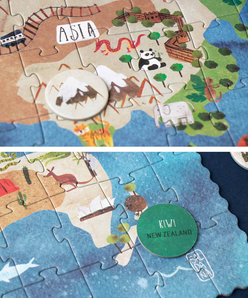 Discover the World Puzzle Londji