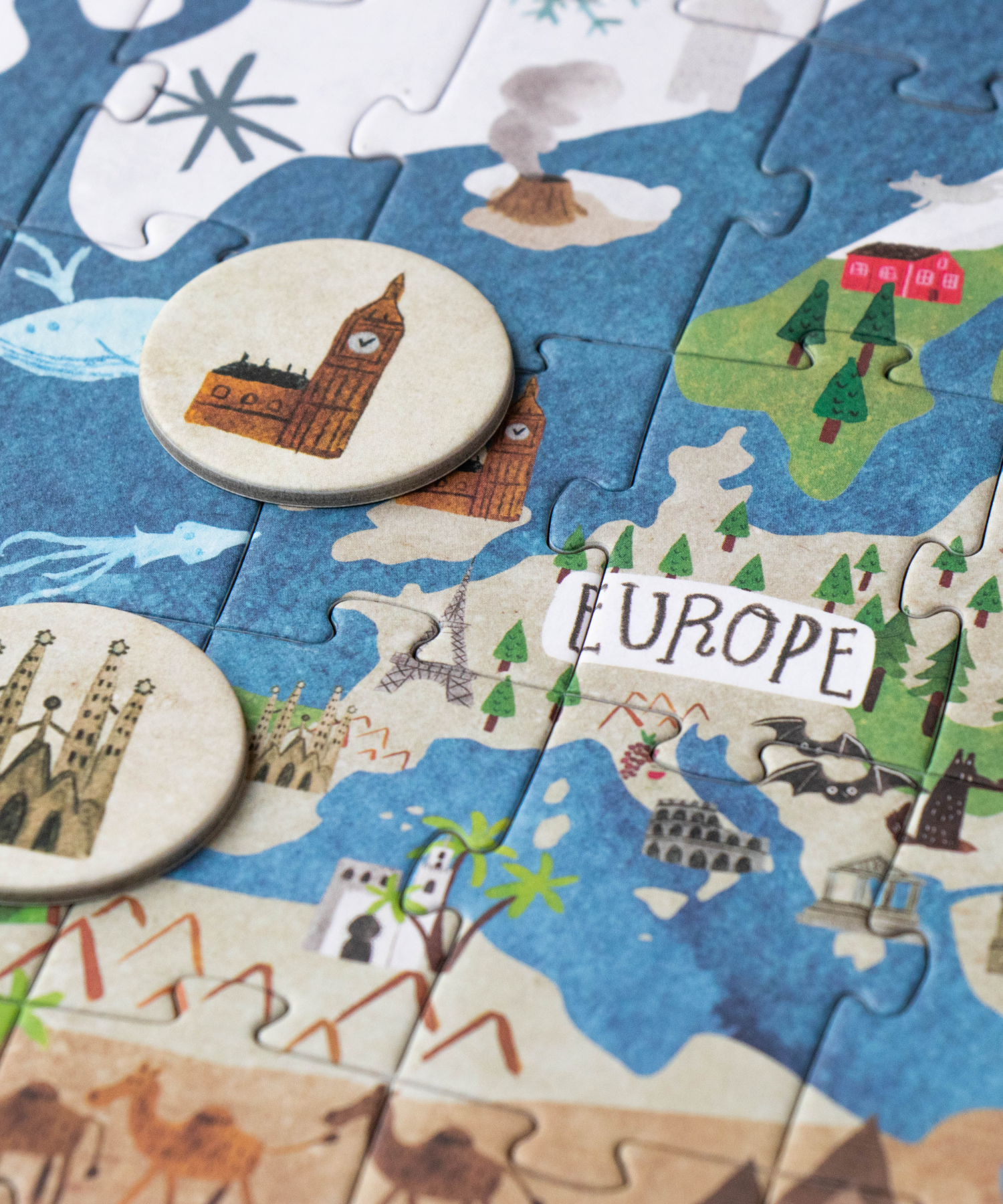 Discover the World Puzzle Londji