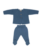 Newborn Set – Jeans Blue  – Organic Cotton Micu Micu