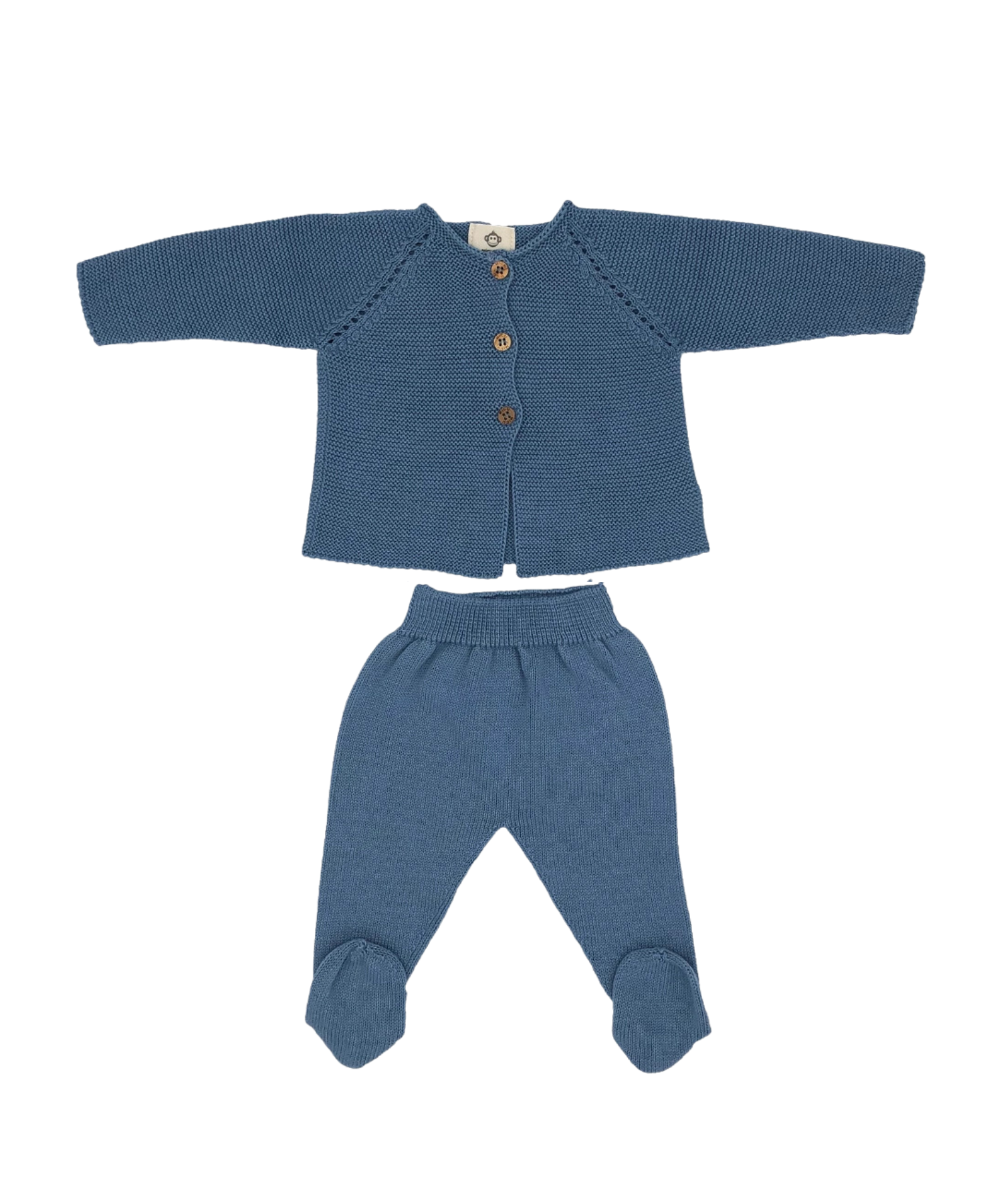 Newborn Set – Jeans Blue  – Organic Cotton Micu Micu