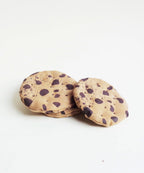 Chocolate Chip Cookies – Play Food Fabric Toy – 2 Pieces in Craft Pouch Normadot