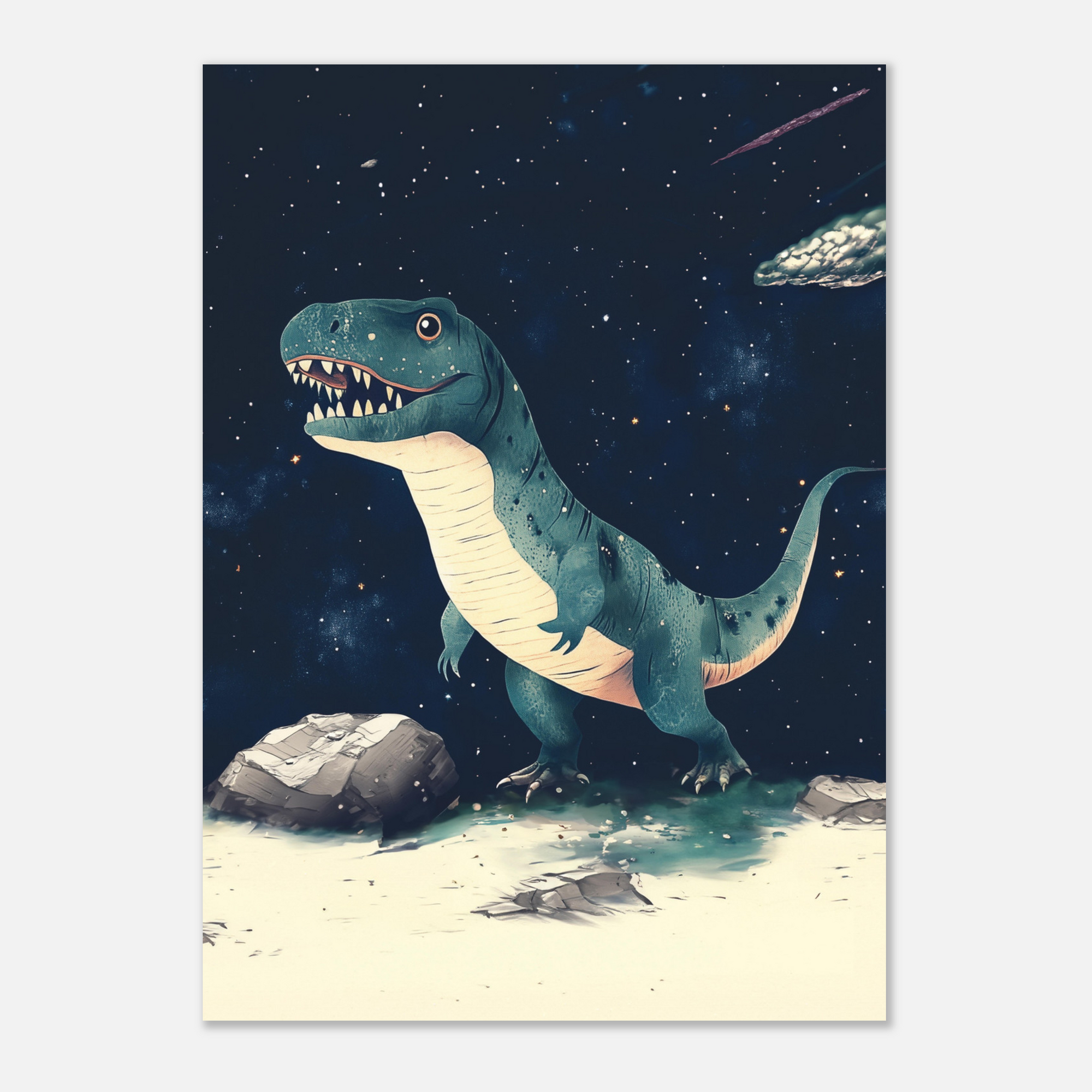 T-Rex Poster – Dinosaurier Serie
