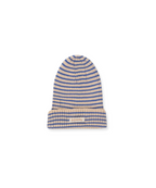 Gommu Big Stripes Beanie – Light Cream / Blue French Stripes We are Gommu