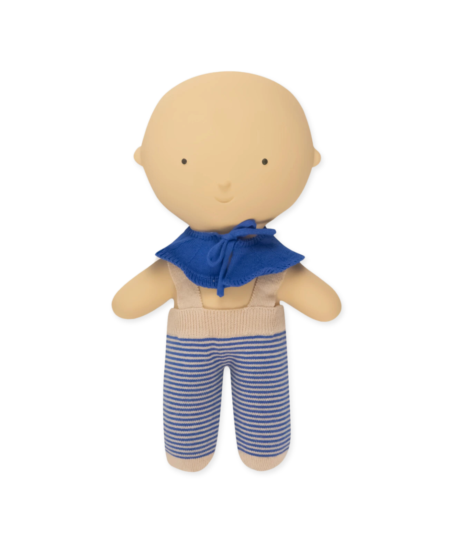 Gommu Big Long Pants – Light Cream / Blue  – Thin Stripes We are Gommu
