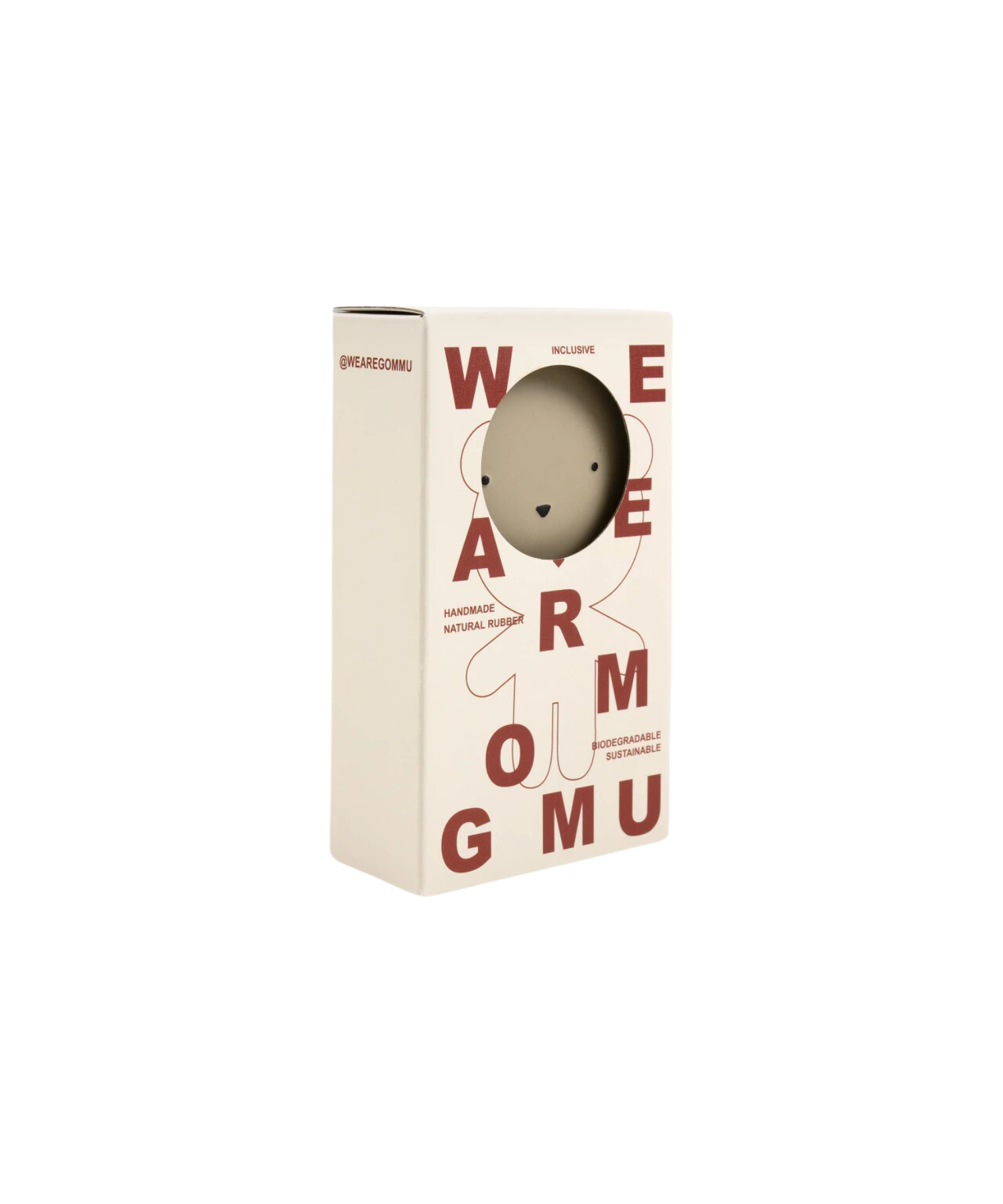 Gommu Mini Bear – Ocean – 100% Natural Rubber Hevea Tree We are Gommu