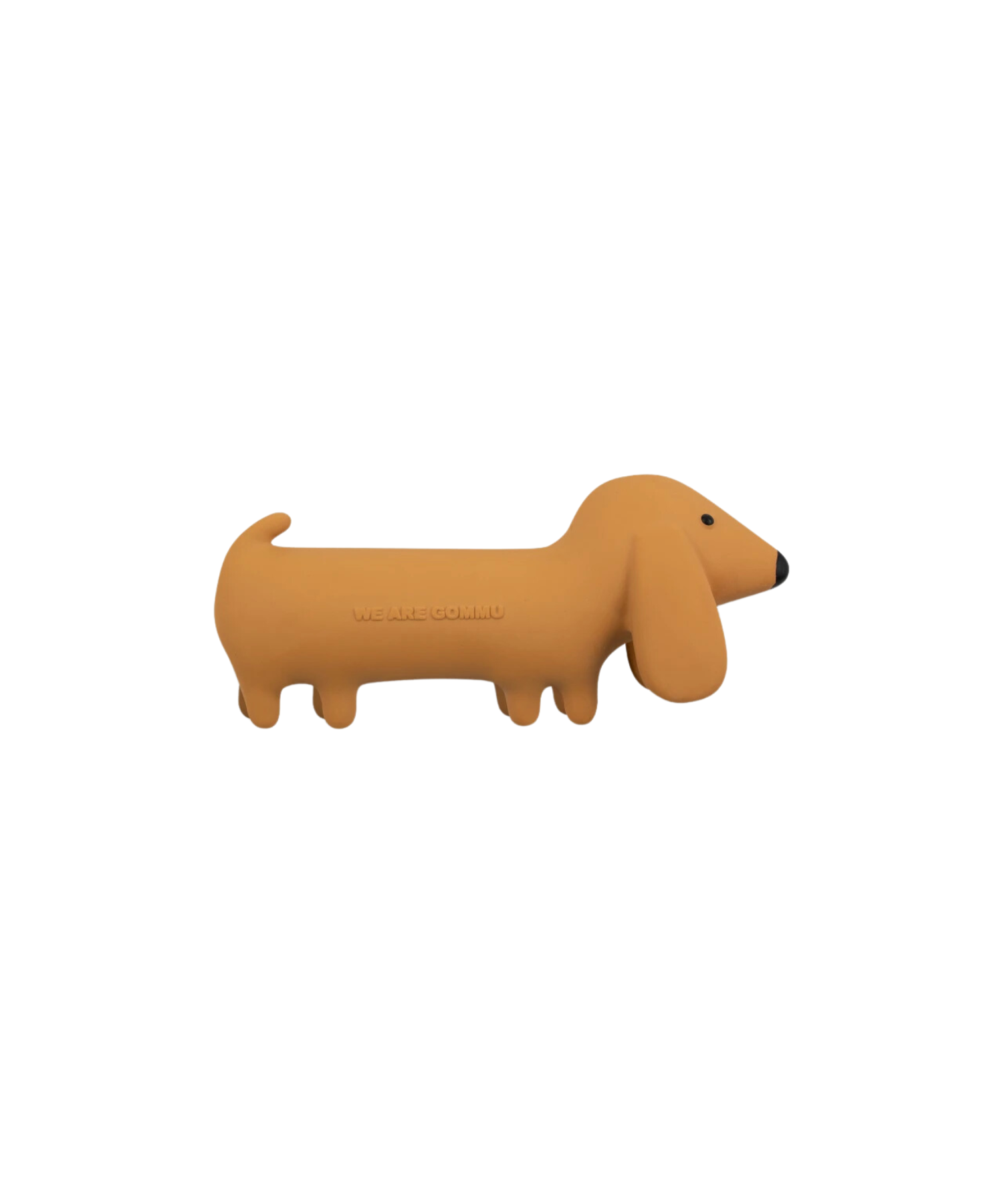 Gommu Mini Dog – Sienna – 100% Natural Rubber Hevea Tree We are Gommu