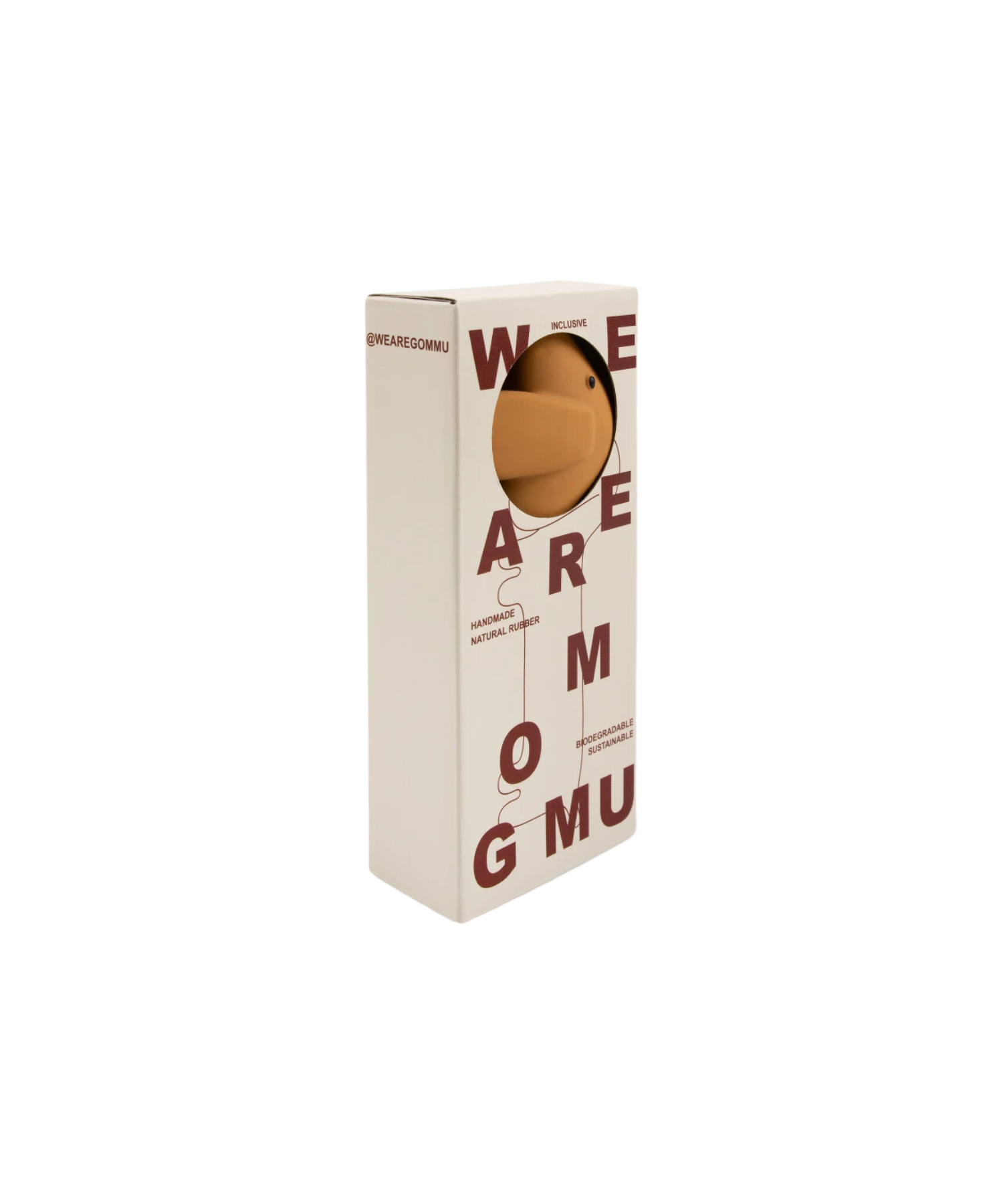 Gommu Mini Dog – Sienna – 100% Natural Rubber Hevea Tree We are Gommu