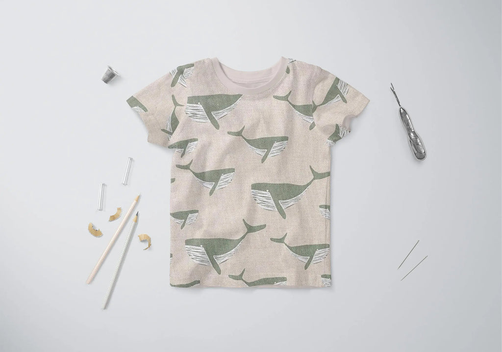 Sewing Pattern – T-Shirt with front pocket Atelier Nuu Nuu