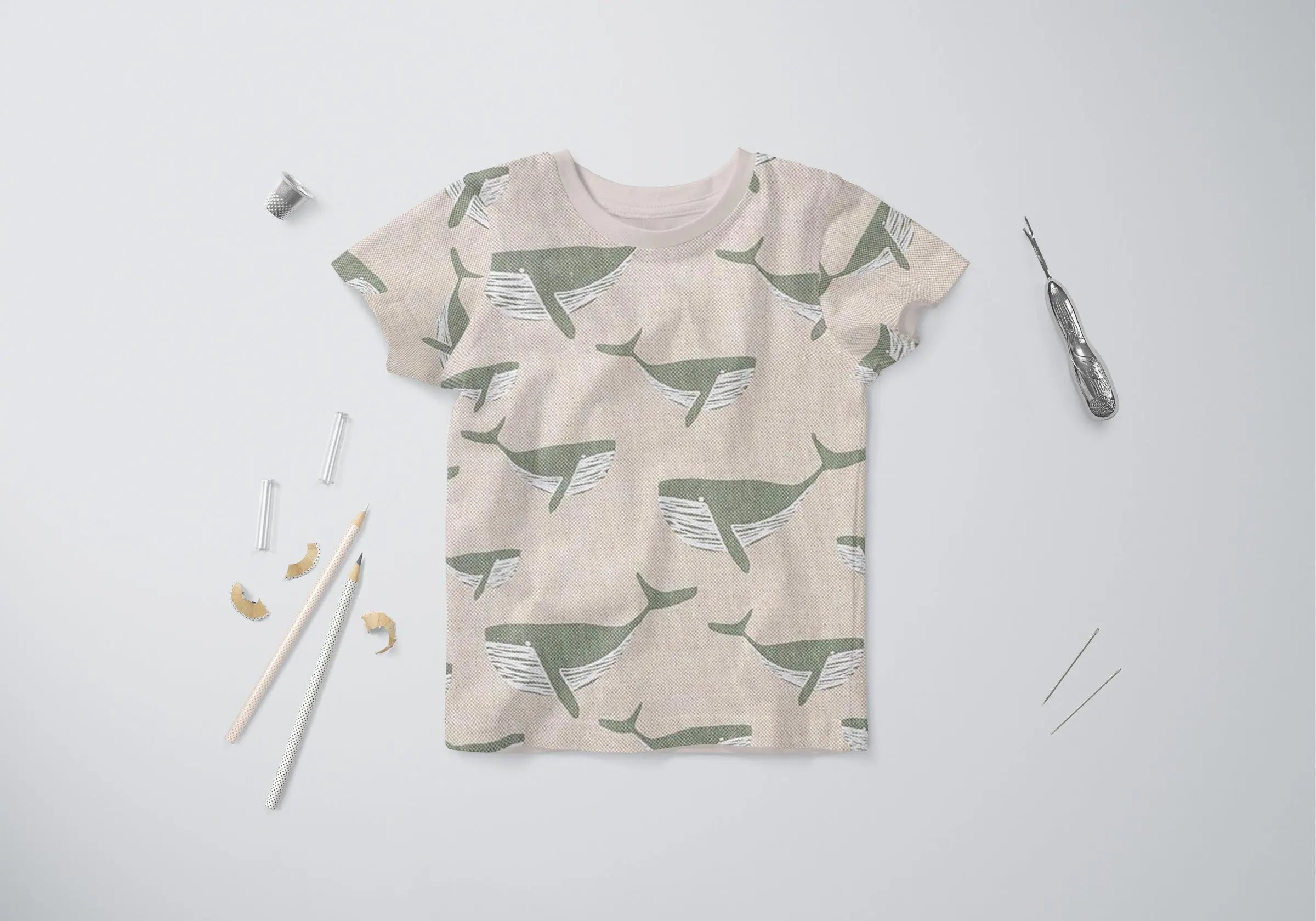 Sewing Pattern – T-Shirt with front pocket Atelier Nuu Nuu
